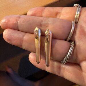 Kendra Scott Rose Gold Modern Earrings